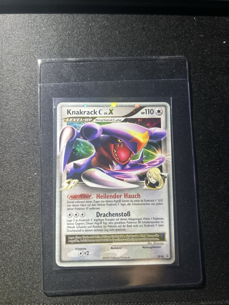 Pokémon Carte collezionabili: Knakrack C LV.X DP46 – Nuovo (secondo la descrizione) da Anglikon venduto da raf_7sml