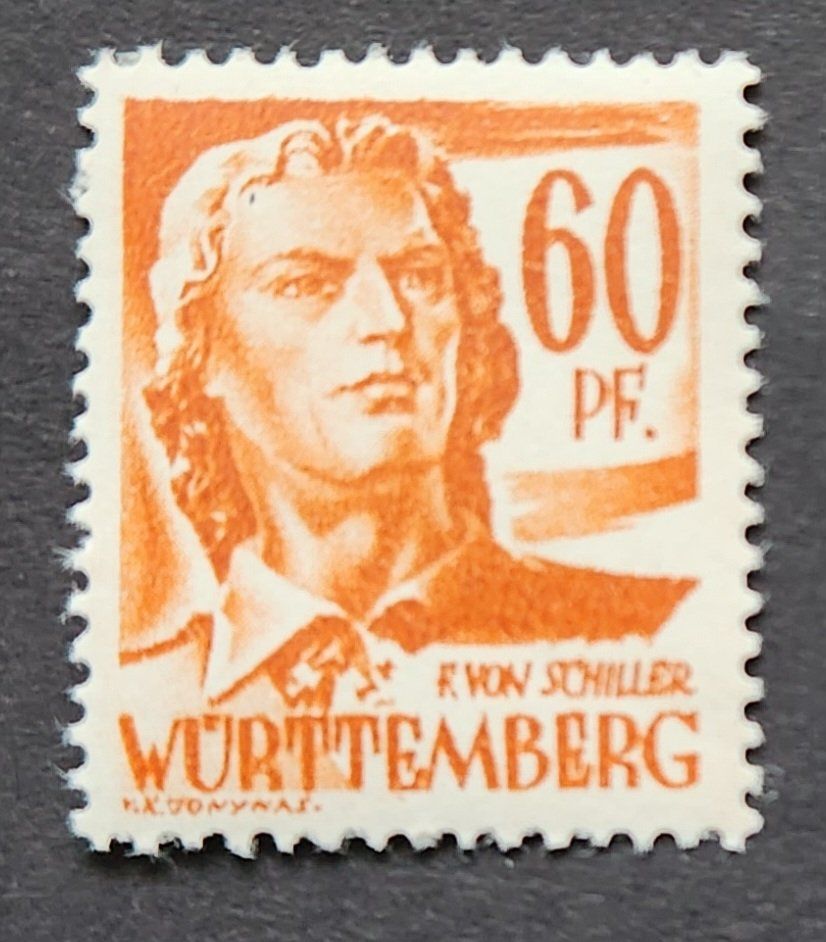 Tutti i francobolli: Französische Zone Württemberg-Mi 10 ** – Nuovo e nell'imballaggio originale da Hittnau venduto da stamps_and_coins