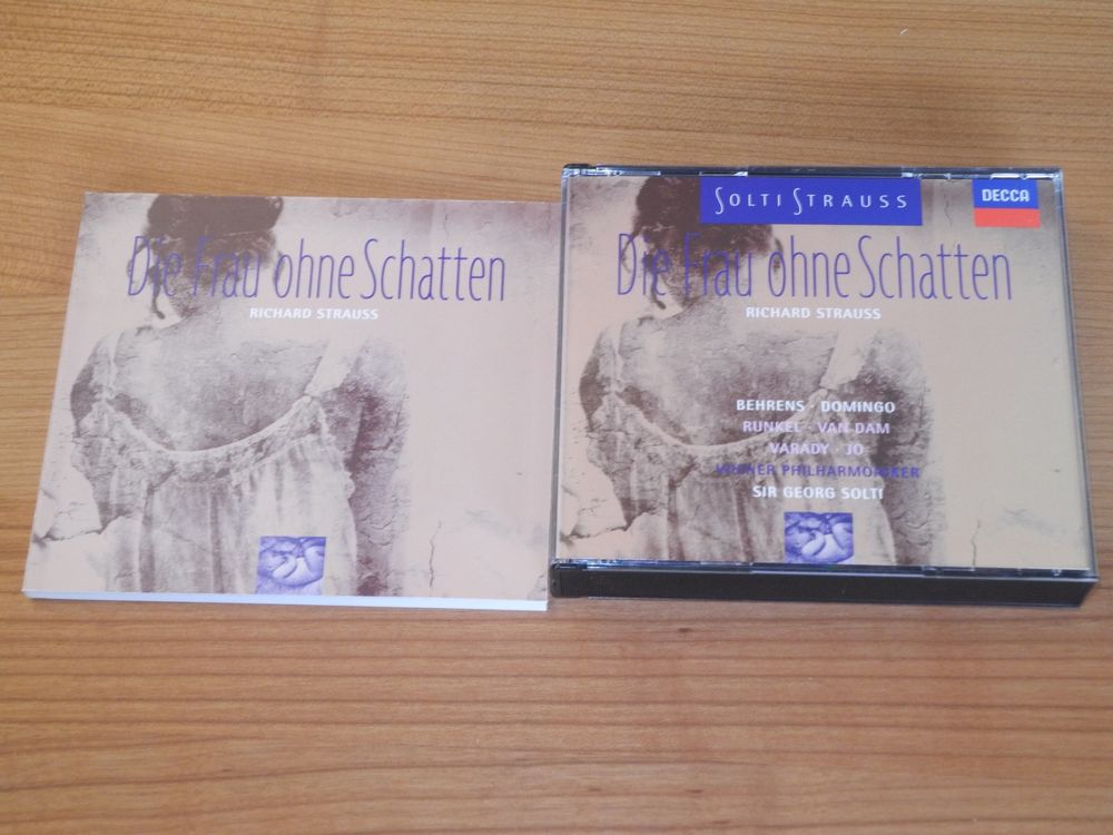 STRAUSS: FRAU OHNE SCHATTEN - SOLTI / DOMINGO - DECCA 3 CDs | Kaufen ...