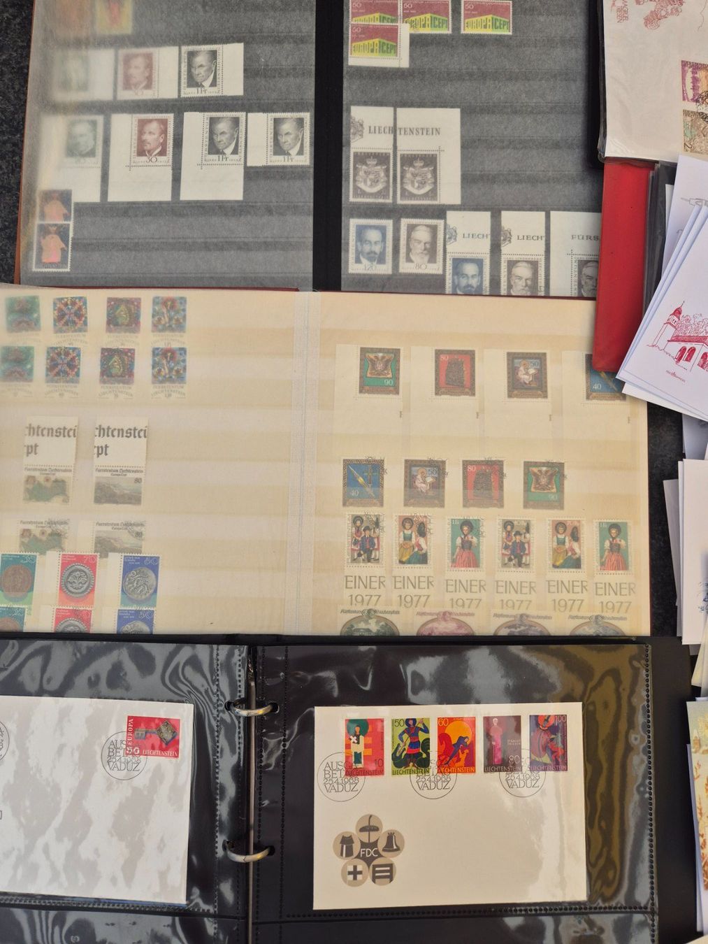 Alle Briefmarken: FL-Briefmarken grosse Sammlung bis 2007 Zustand gem.Bilder – Gebraucht aus Oberuzwil von ceeg7 1