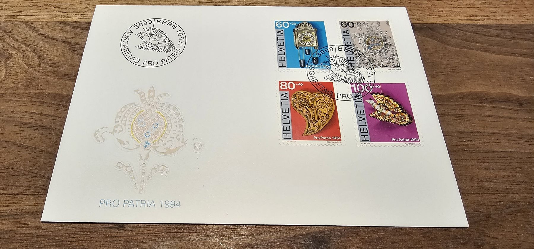 Tous les timbres: Pro Patria 1994 – Neuf (Voir description) à Windisch par JackyJay