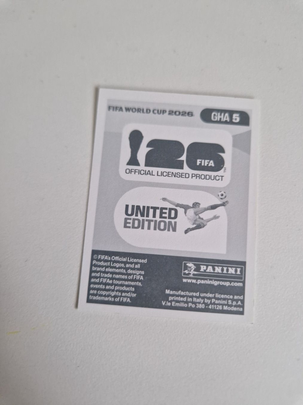 Panini Carte collezionabili: Panini Sticker GHA5 – Nuovo (secondo la descrizione) da Stüsslingen venduto da white_angel86 1