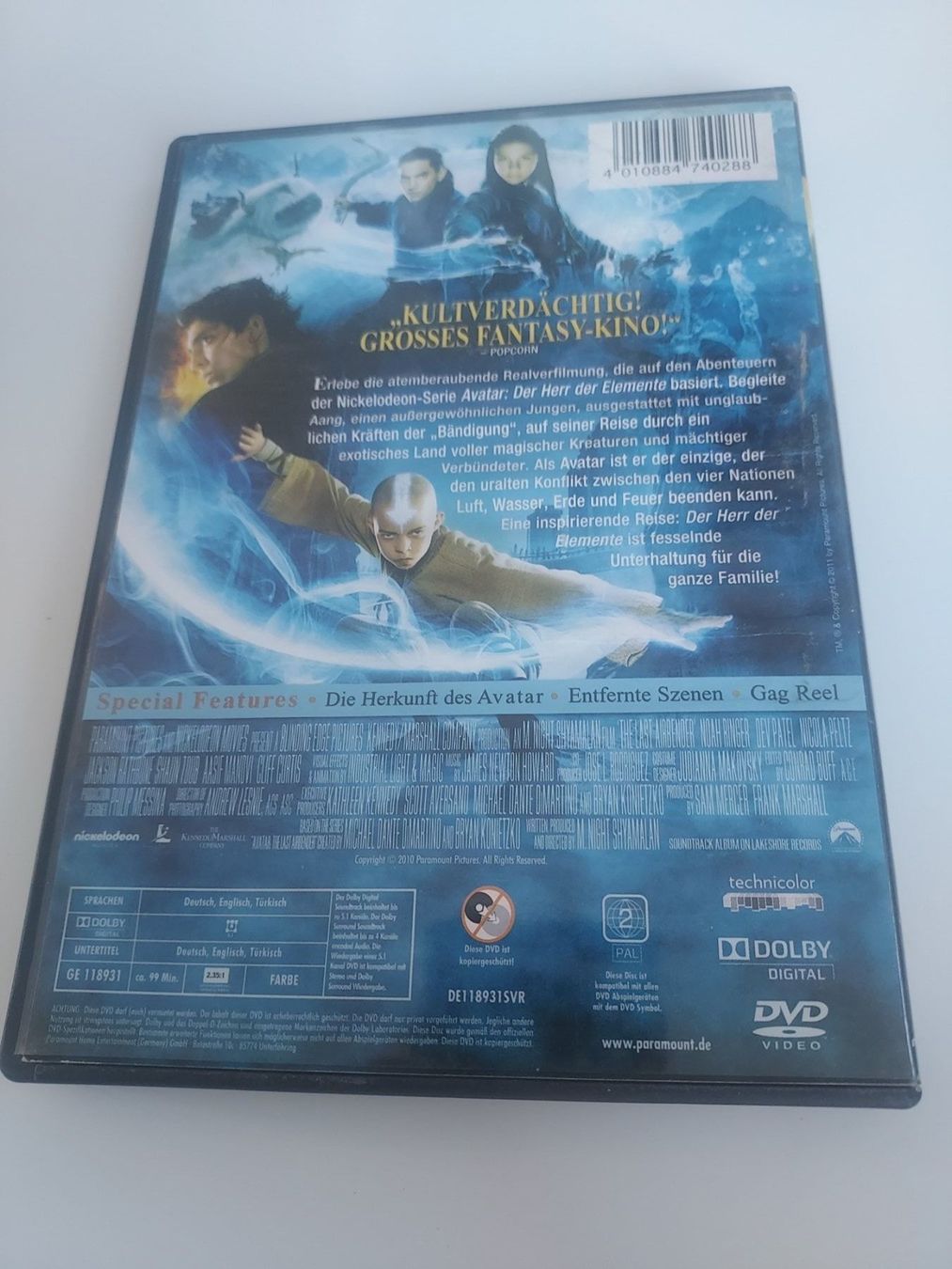 Tutti i DVDs: Die Legende von Aang – Usato da Dübendorf venduto da Seth2167 1