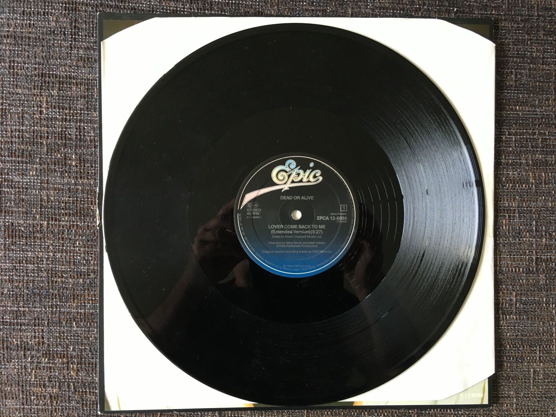 Dischi in vinile: Maxi Single Vinyl: Dead or Alive, 45 RPM – Usato da holziken venduto da Weston 2