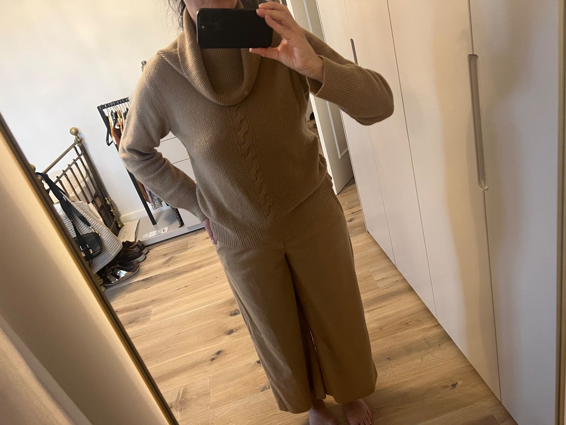 Max Mara Maglioni & Felpe: Klasisscher Max Mara Kaschmir Rollkragen Pulli, Gr M, Camel – Usato da Hinwil venduto da Szaeni 5