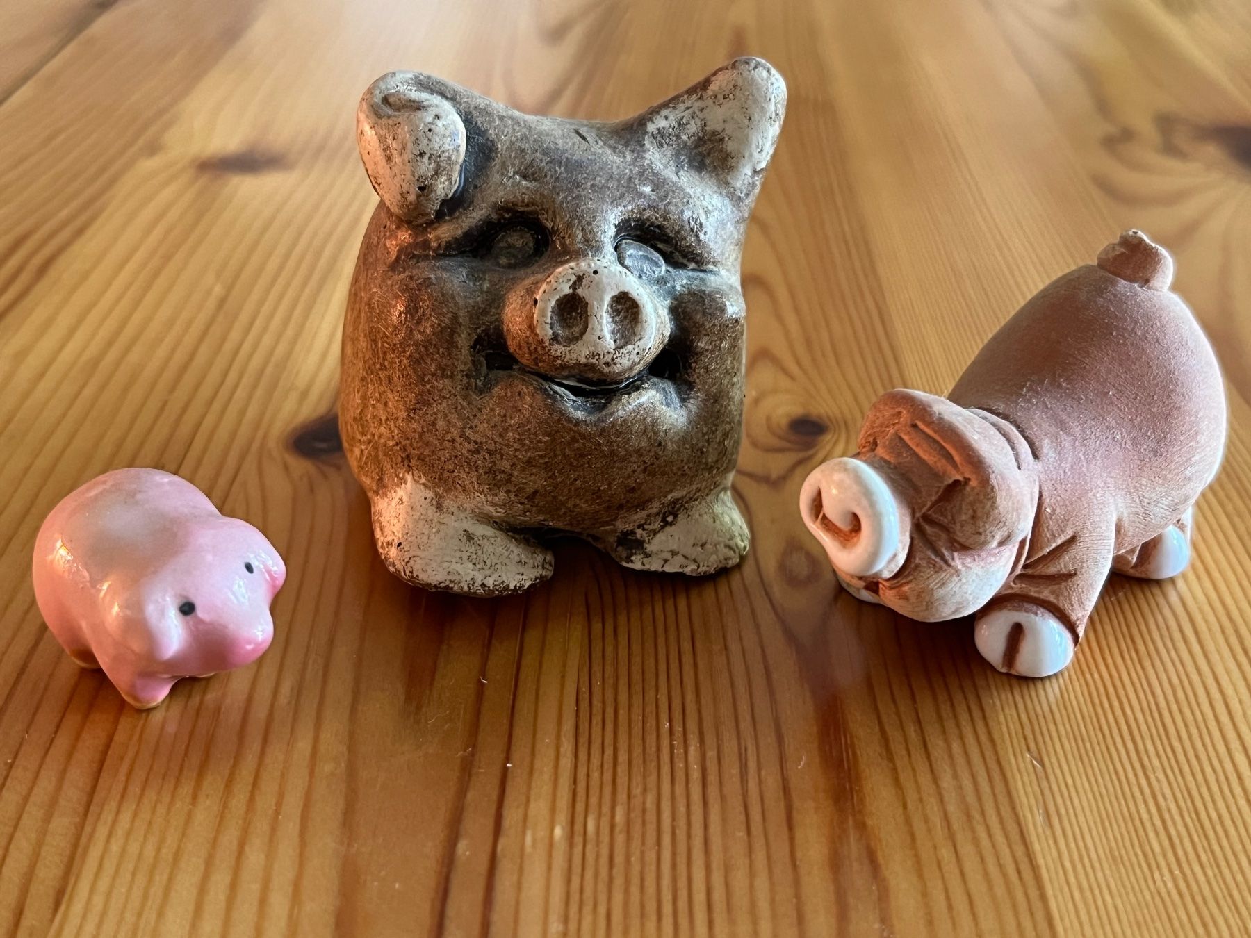 Statuette: Deko Figuren Schweine – Usato da Zürich venduto da Gurkis