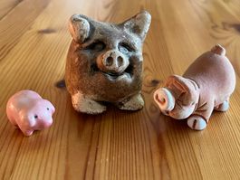 Deko Figuren Schweine