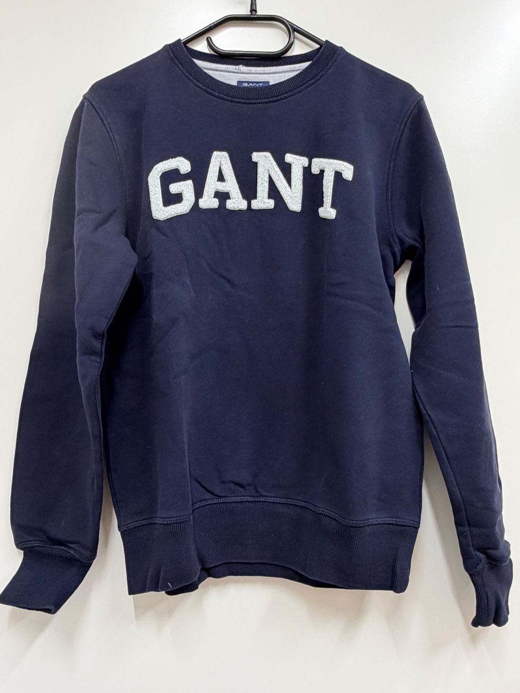 Gant Maglioni & Felpe: Gant Pullover dunkelblau mit Logo, Herren-Grösse S – Usato da Uitikon Waldegg venduto da SanjaR