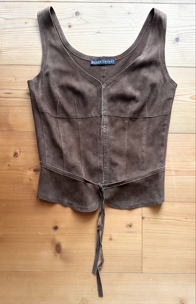 Ralph Lauren Gilets & Westen: Ralph Lauren Weste Wildleder US 6 - S/M – Neu (gemäss Beschreibung) aus Gersau von Sidharta7 3