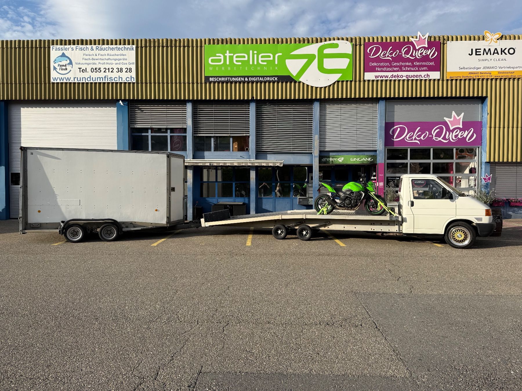 VW Nutzfahrzeuge: VW T4 Autotransporter Baldinger 1600 KG Nutzlast!!! – Gebraucht aus Unteriberg von wg52 6