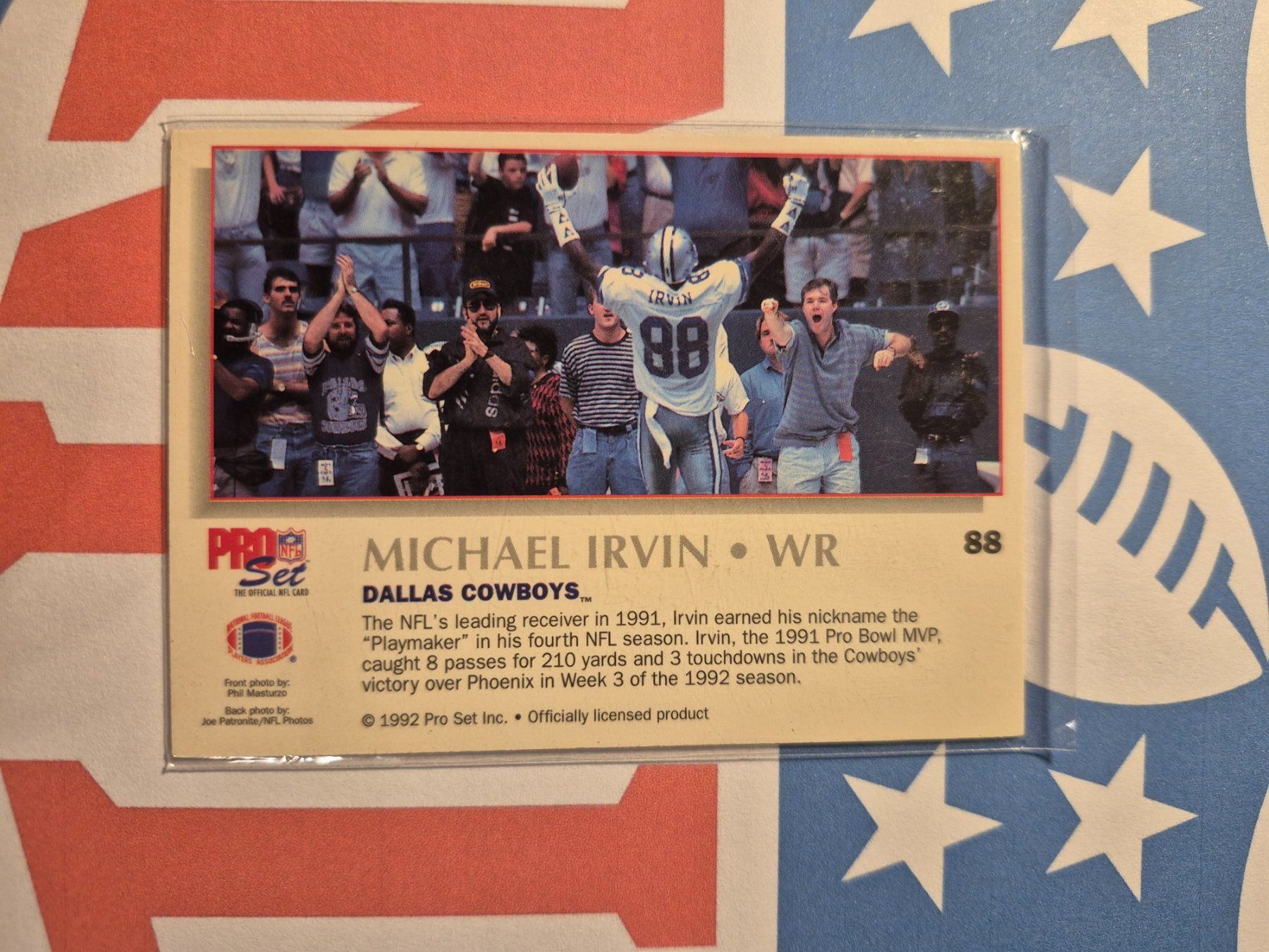 NFL Carte collezionabili: NFL Michael Irvin Dallas Cowboys – Usato da Treiten venduto da Sauber73 1