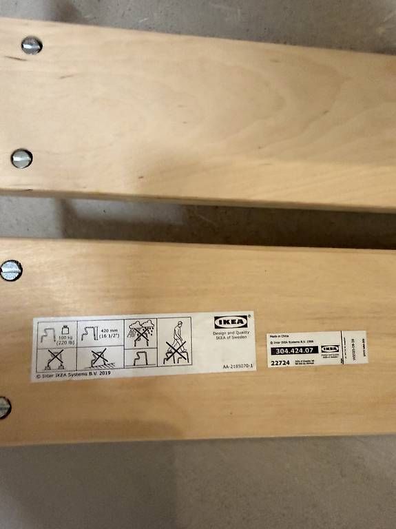 Tabourets: Marchepied IKEA GRUBBAN – D'occasion à St-Gingolph par chr_5gtw 3