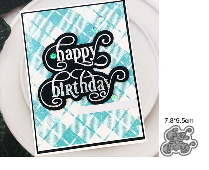 JIHFOHHA Briefmarken Stanzschablonen - DIY Bastelset Für Scrapbooking & Karten