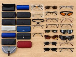 Large Lot of Vintage & Designer Eyeglasses / Sunglasses 
