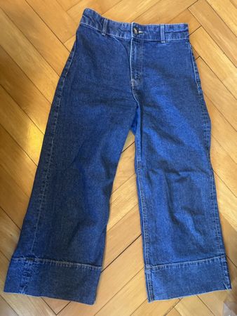 H&M Jeans, dunkelblau, Grösse 38