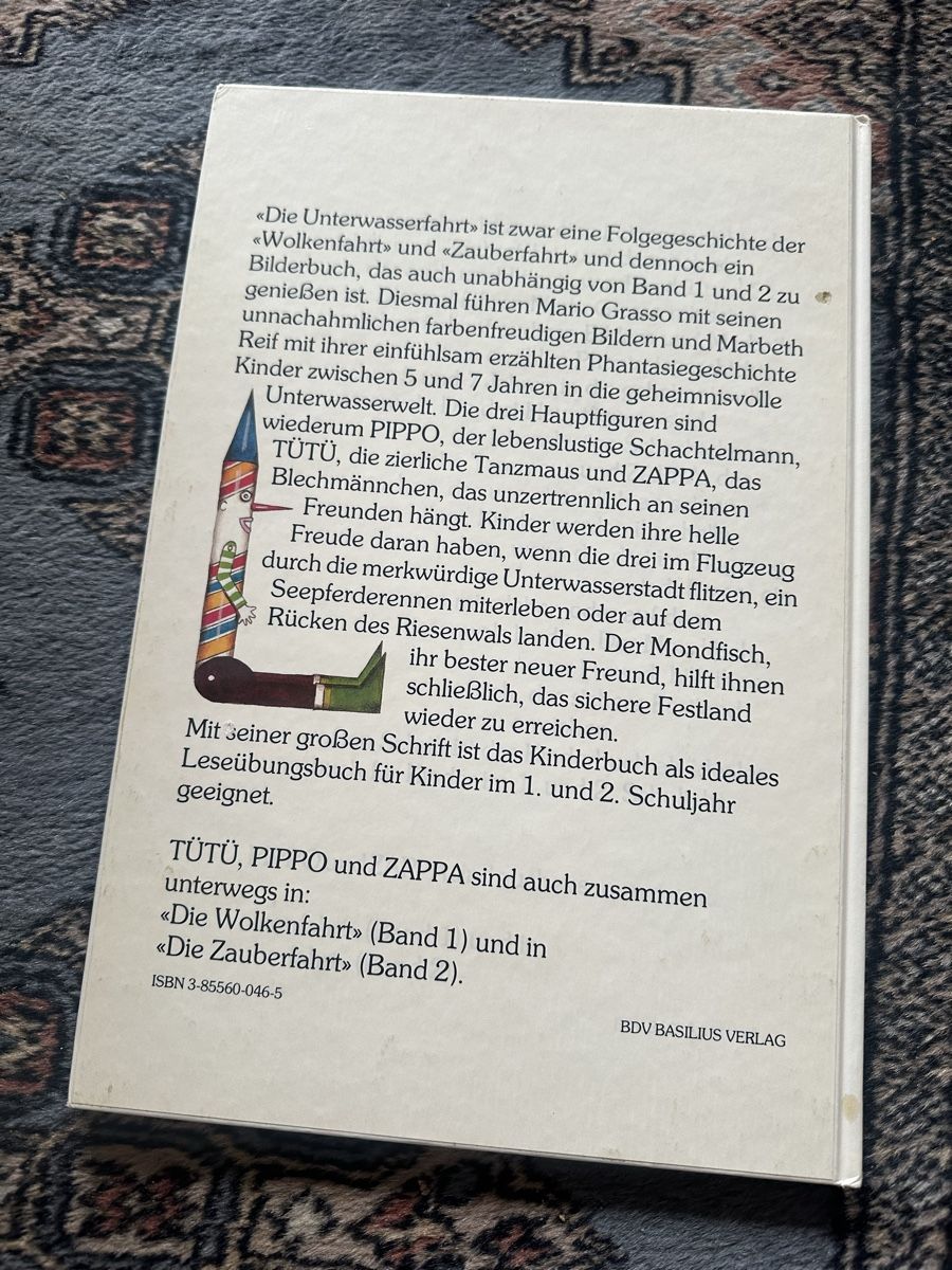 Libri: Die Unterwasserfahrt Mario Grasso – Usato da Uster venduto da bek_v2ct 8