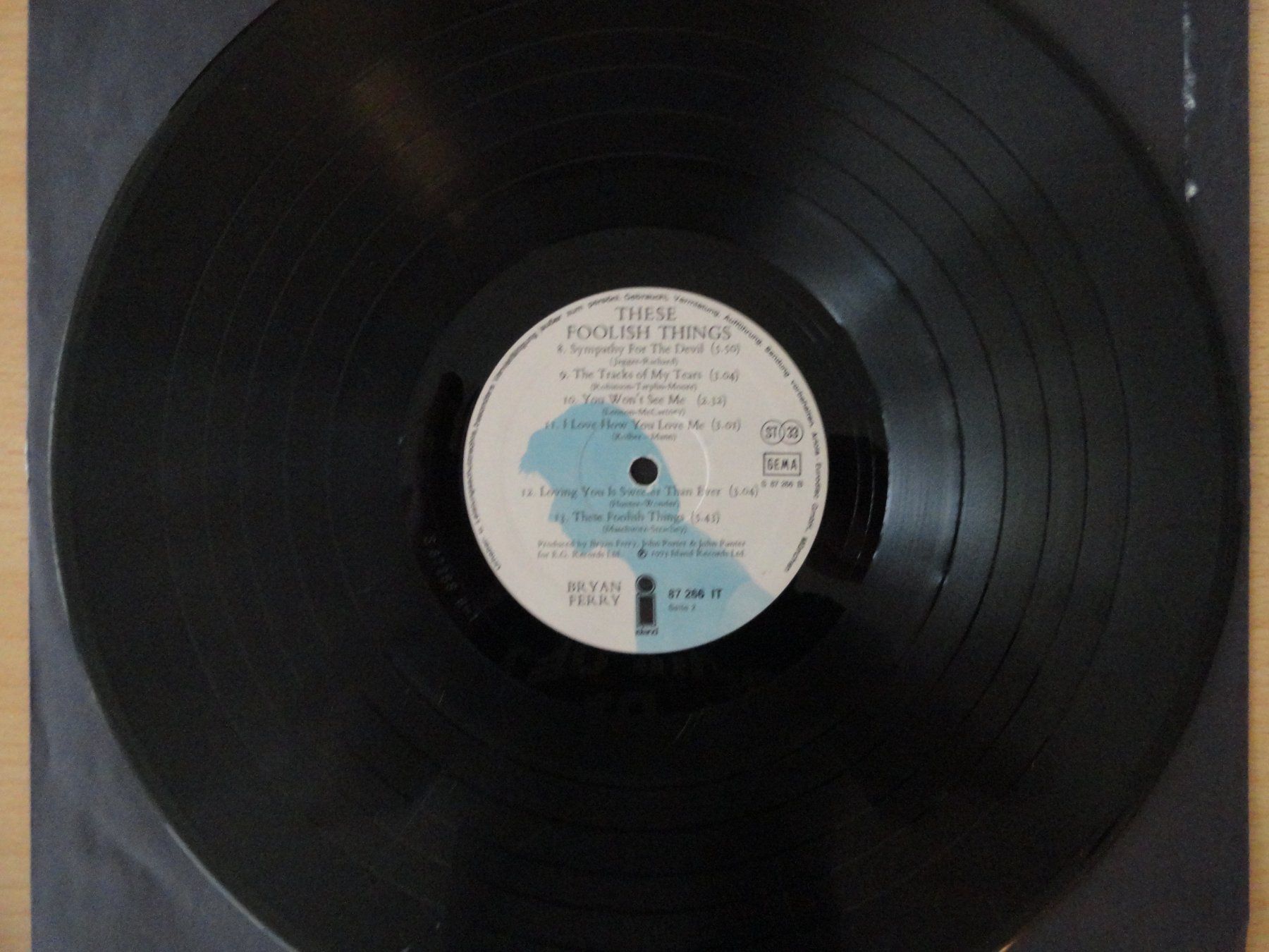Dischi in vinile: BRYAN FERRY - These foolish Things – Usato da Neftenbach venduto da Verk13 3