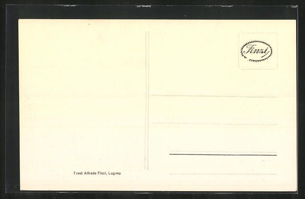 Cartoline postali: Bignasco, Ortsansicht mit Brücke und Ki – Usato da Berlin venduto da bartko-reher 1