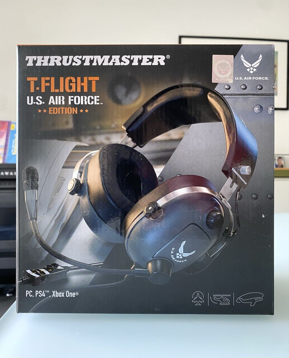 Thrustmaster Casques audio: Thrustmaster T.Flight U.S. Air Force Edition Headset Neu!  – Neuf avec emballage d'origine à Bauma par Angel1011