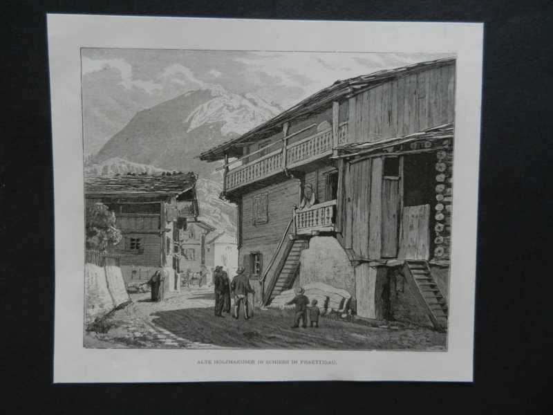 Gravures: Schiers im Prättigau – D'occasion à Risch par Rischli15