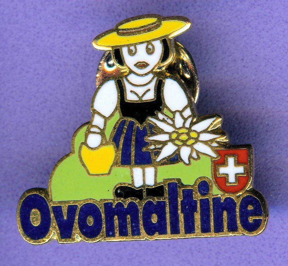 Ovomaltine Placchette & Badge: Ovomaltine  SENNERIN – Usato da Winterthur venduto da Sammleroase