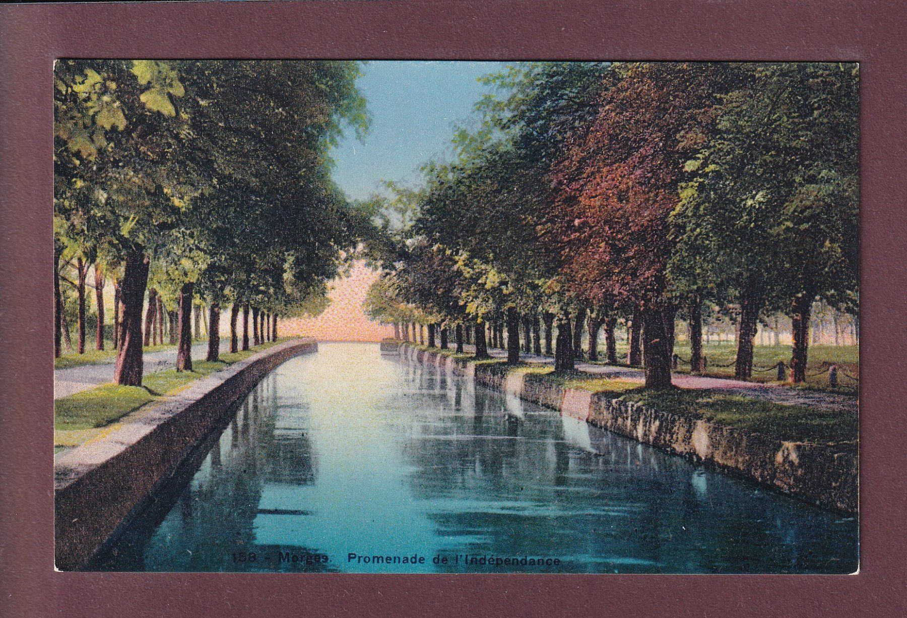 Cartes postales: MORGES - Parc de l'Indépendance – D'occasion à Pully par nicecards