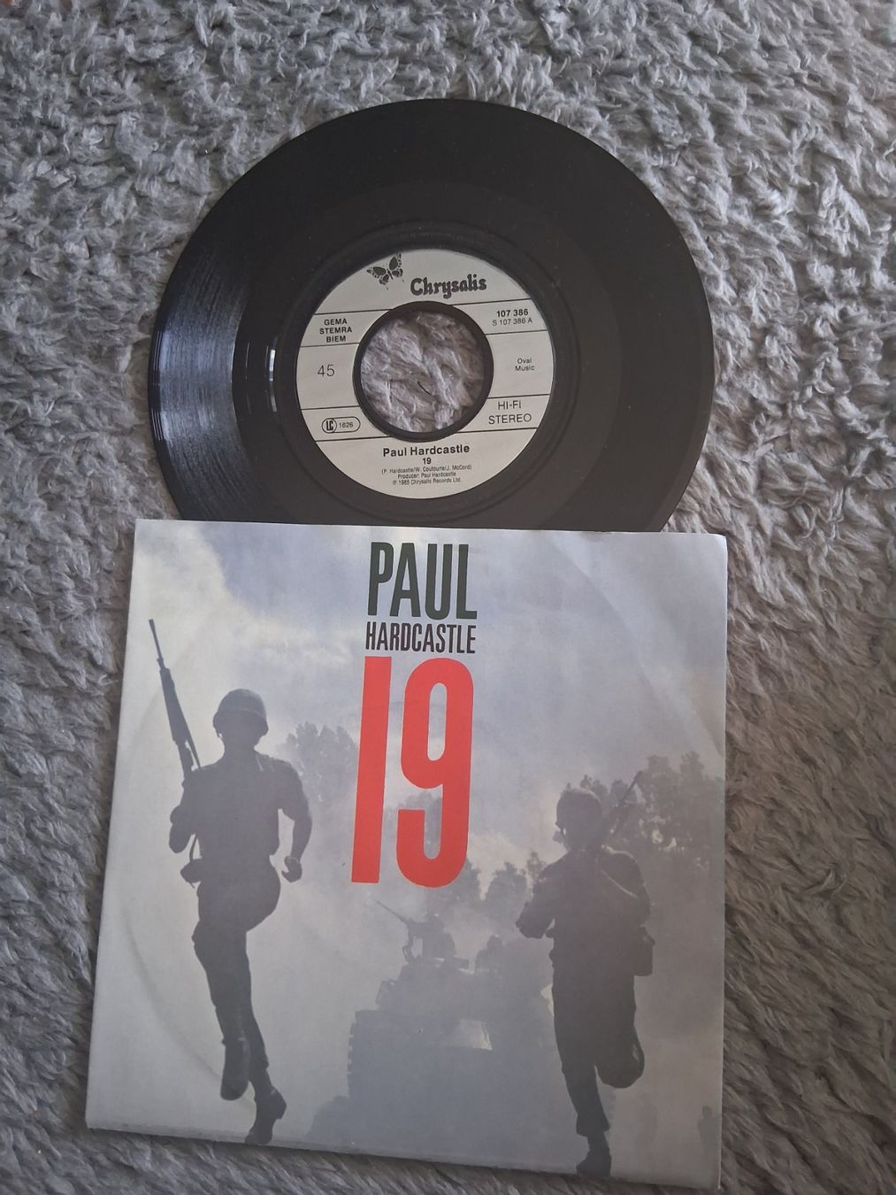 Schallplatten: PAUL HARDCASTLE      19     7NER SINGLE – Gebraucht aus Wetzikon ZH von Ramones01