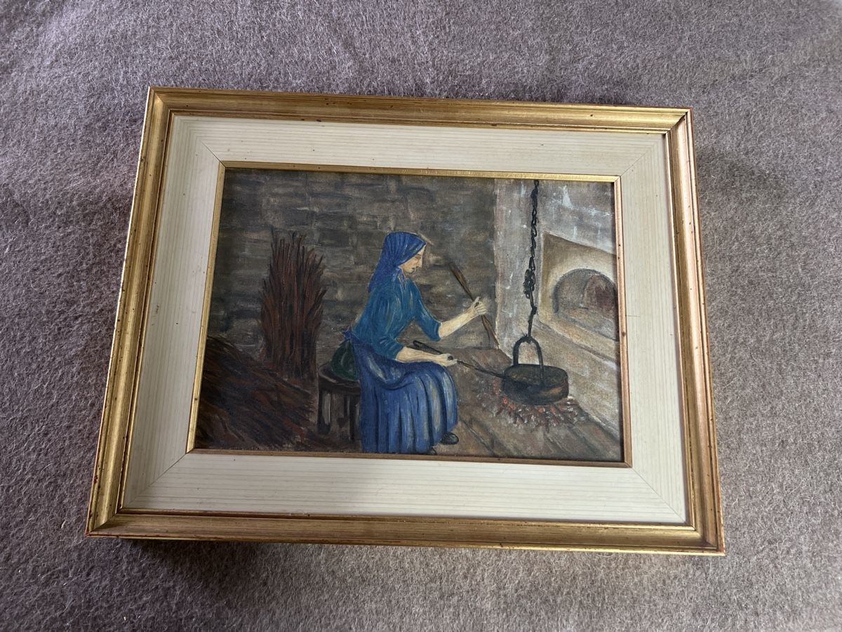 Dipinti: Quadri coppia olio – Usato da Soazza venduto da RM-77 1