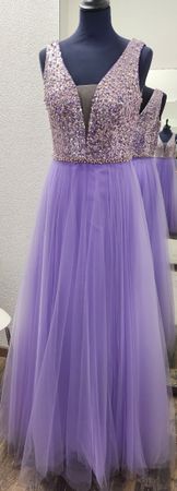 kleid lila em Tüll