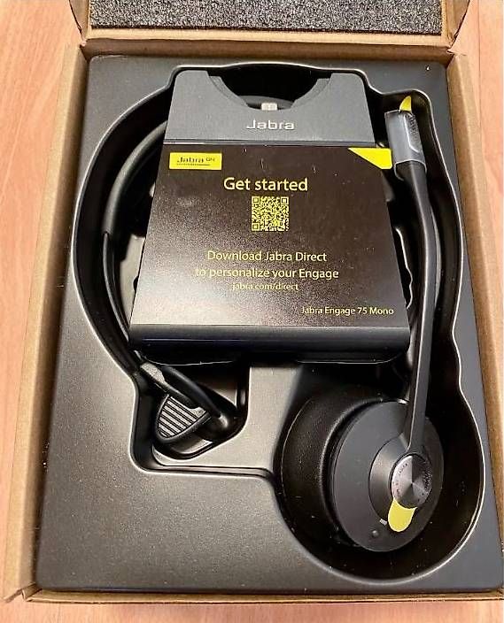 Casques audio: Jabra Engage 75 Mono Business-Headset – D'occasion à Hunzenschwil par dos_fc8k