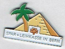 Placchette & Badge: Spar- und Leihkasse in Bern – Usato da Hinterkappelen venduto da Schampus