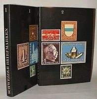 Schweizer Briefmarken Band 1 + 2