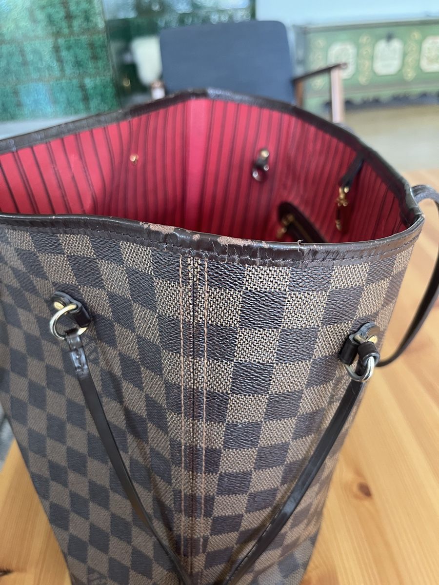 Louis Vuitton Borse da donna: Louis Vuitton Neverfull MM, Damier Ebene – Usato da Hirzel venduto da maeckinski 4