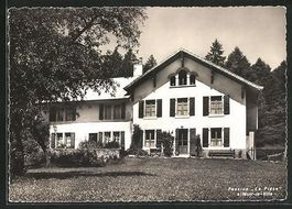 Mont-la-Ville, Pension LA PIÈCE, circulée 1946