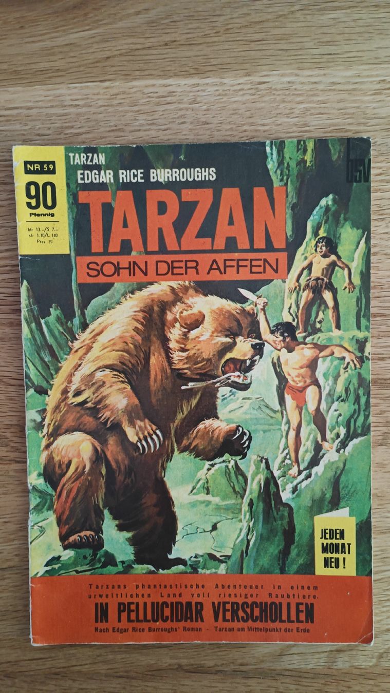 Comics: Tarzan Comic Nr. 59 – Gebraucht aus Villmergen von toptip1970