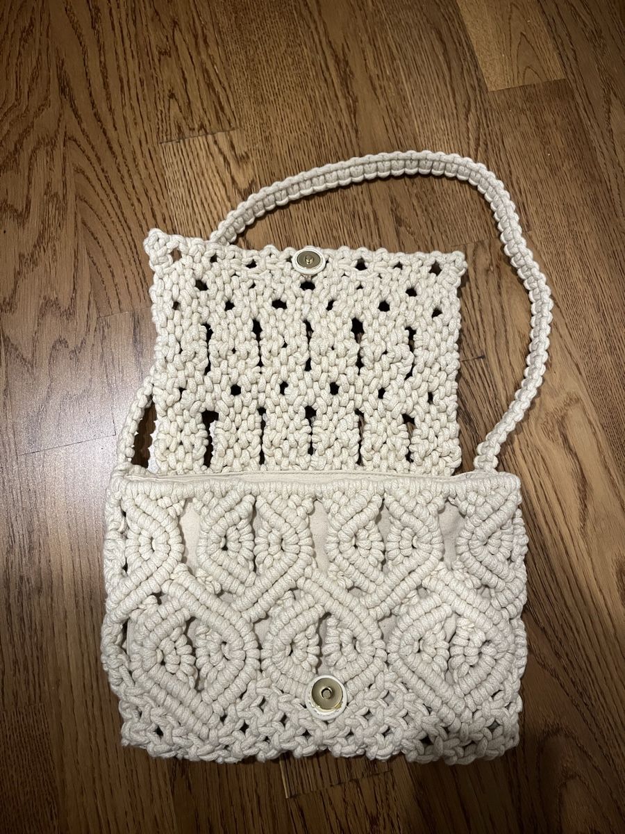Zara Sacs femmes: Häkeltasche Zara beige – D'occasion à Zürich par Nora123321 2
