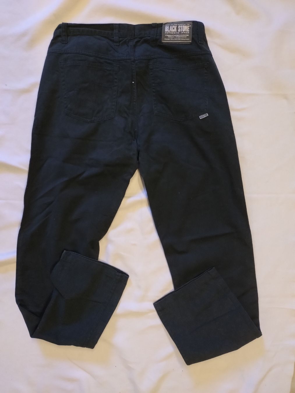 Jeans: Pantalon noir coton 100% taille 36 Black Stone  – Usato da Farvagny-le-Grand venduto da LaCaverne 1