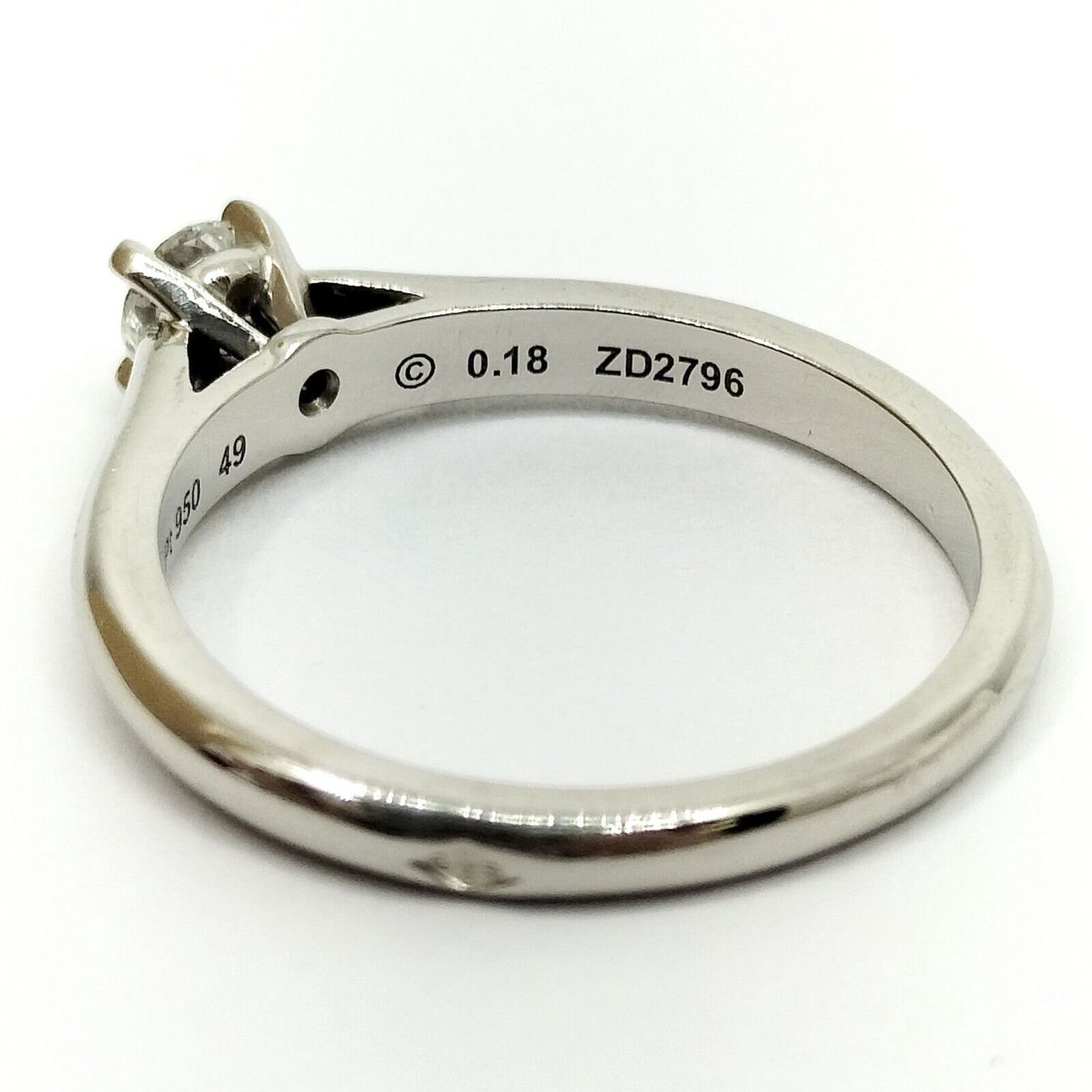 Cartier Anelli: CARTIER SOLITAIRE VERLOBUNGSRING PLATIN – Usato da Bottighofen venduto da menschenfamilie 5