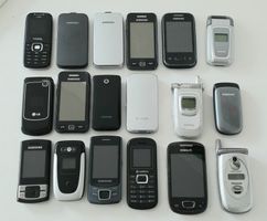 Handy Konvolut 18 Stück diverse Marken gebraucht