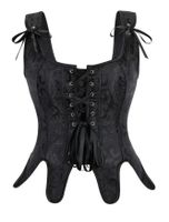 Corsage im Gothic-Stil