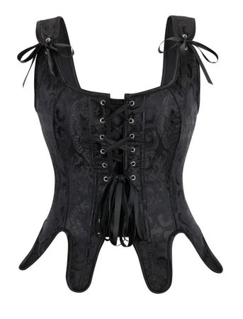 Corsage im Gothic-Stil