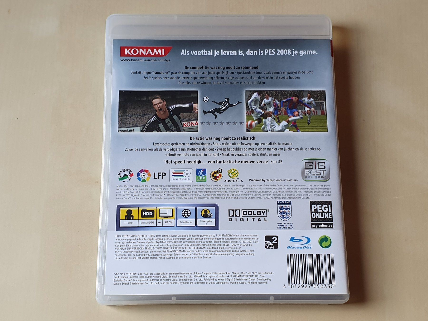 Sony Giochi: Pro Evolution Soccer 2008 PES – Usato da Stansstad venduto da collectorsshop 1