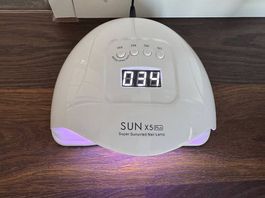 UV/LED Nagellampe SUN X5 Plus  neuwertig