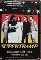 Supertramp Blechschild Metal Rock Band