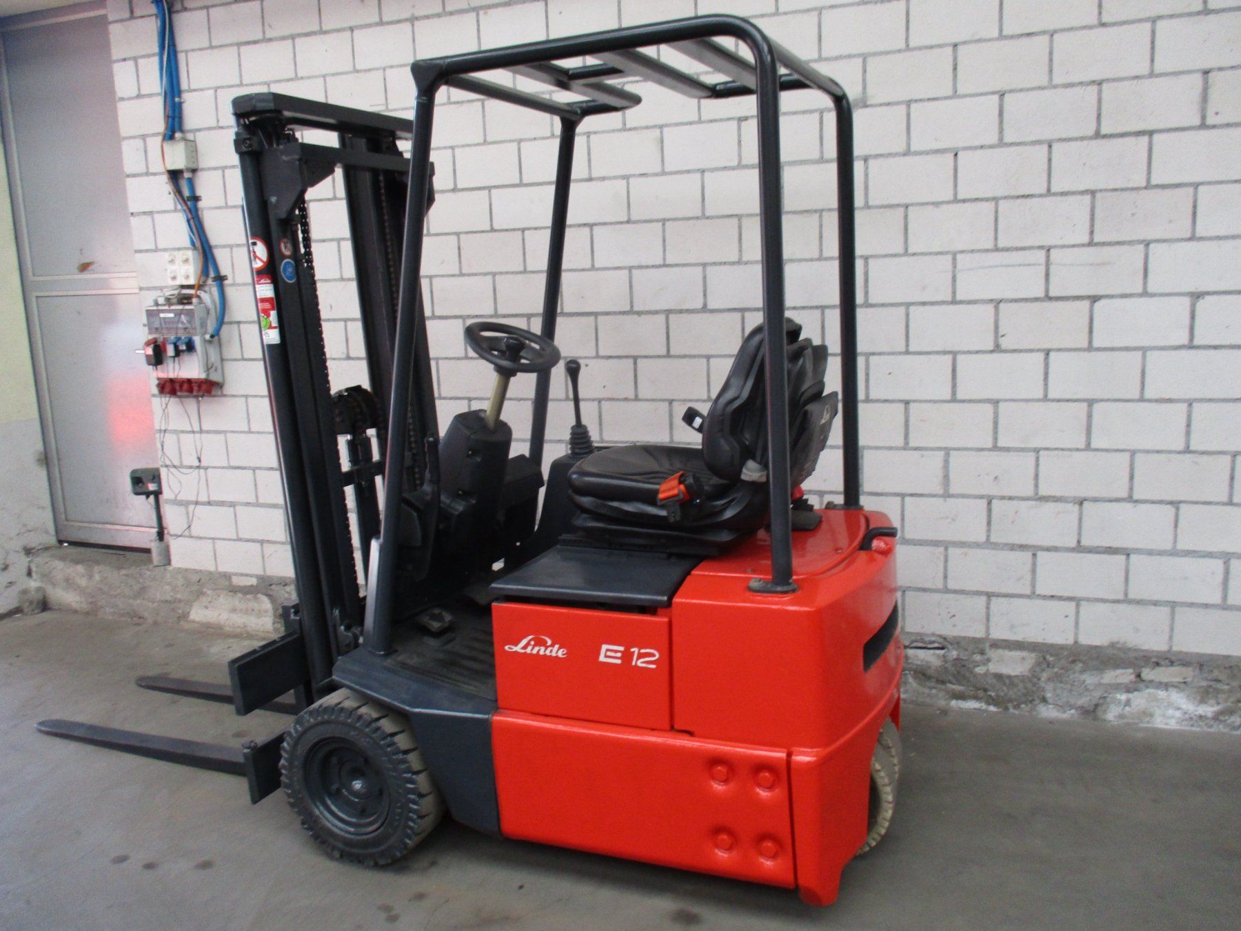 Linde Carrelli elevatori e a forche: STAPLER LINDE E12 ELEKTRO GABELSTAPLER 4.25m Hubhöhe – Usato da Seon venduto da zomahandel 2