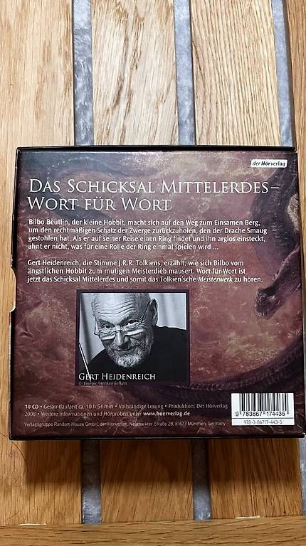 CDs: J.R.R. Tolkien: Der Hobbit  10 CDs   Top-Zustand! – Gebraucht aus Aarau von fij_wn2r 1