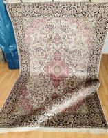 Seidenteppich XL 280*183cm handg.frisch prof.gewaschen Top