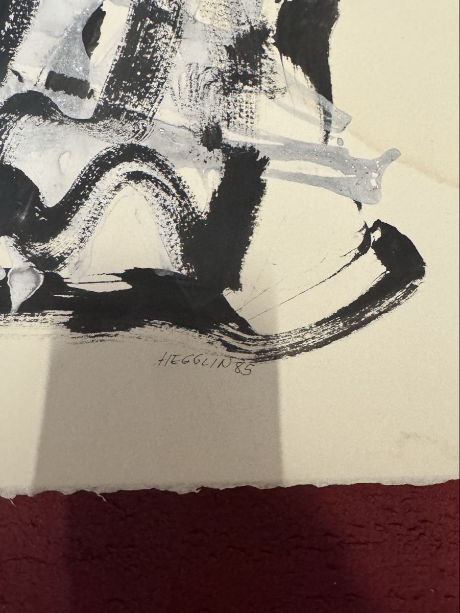 Gemälde: Aquarell Hand signiert Bild  – Gebraucht aus Schlieren von Freundlich02 3