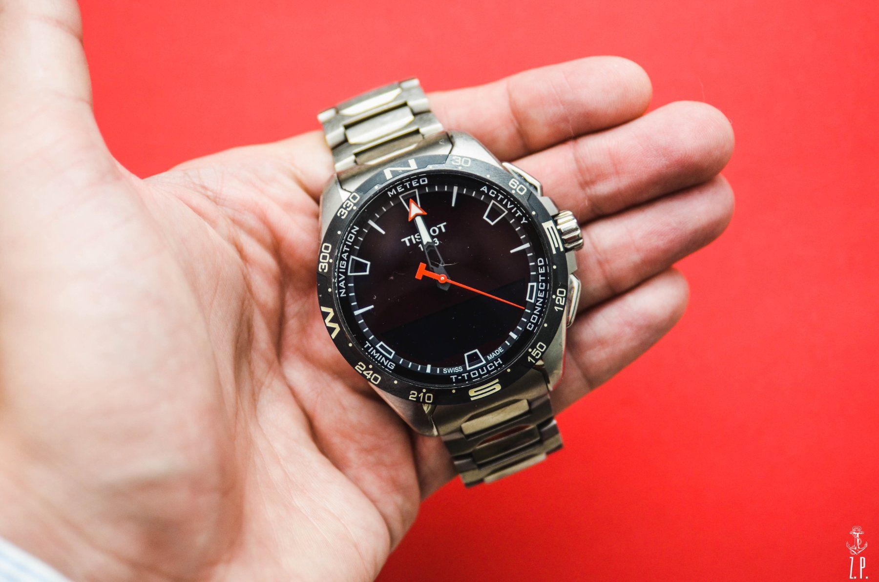Tissot Orologi: Tissot Touch Connect II Titanium Herren Uhr – Difettoso da Boswil venduto da ZPwatches 4