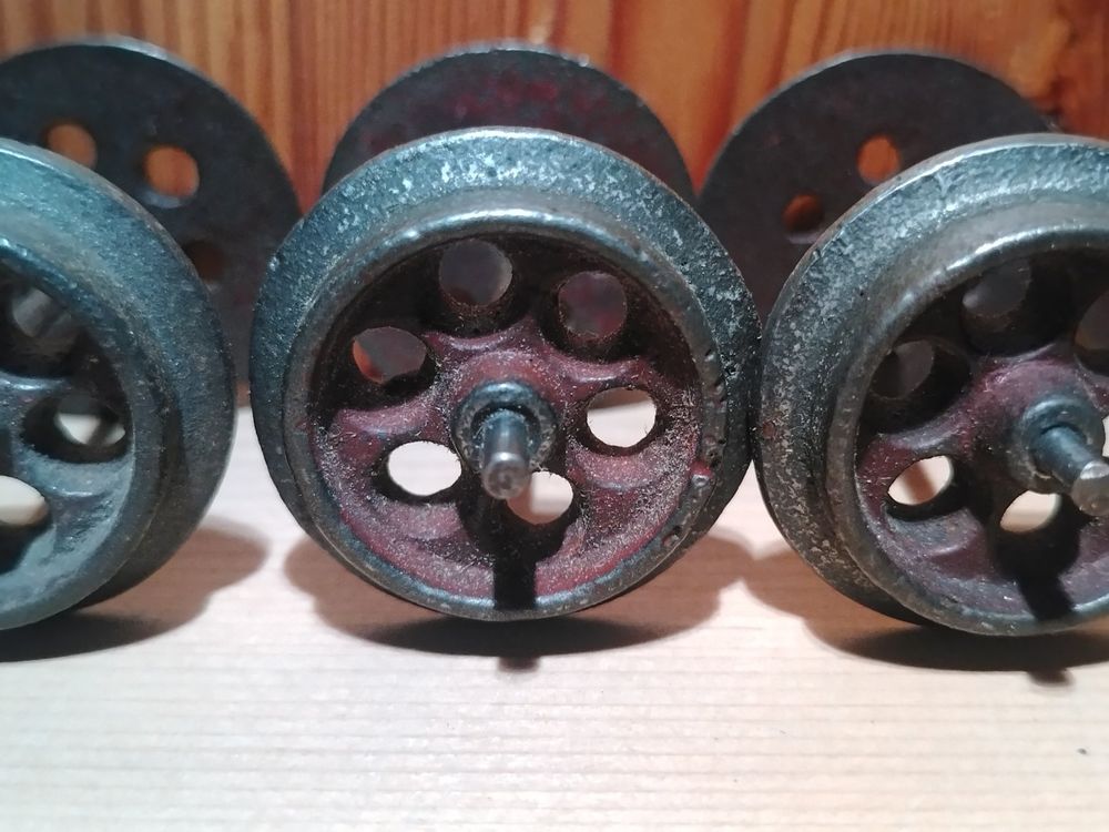 Fleischmann Spur 0 Wagen Mit Blechrädern